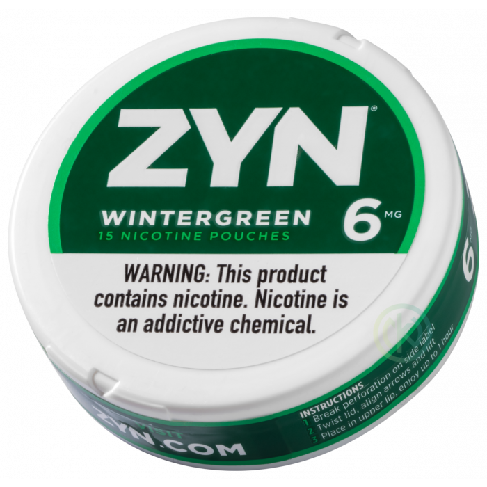 ZYN POUCHES WINTERGREEN