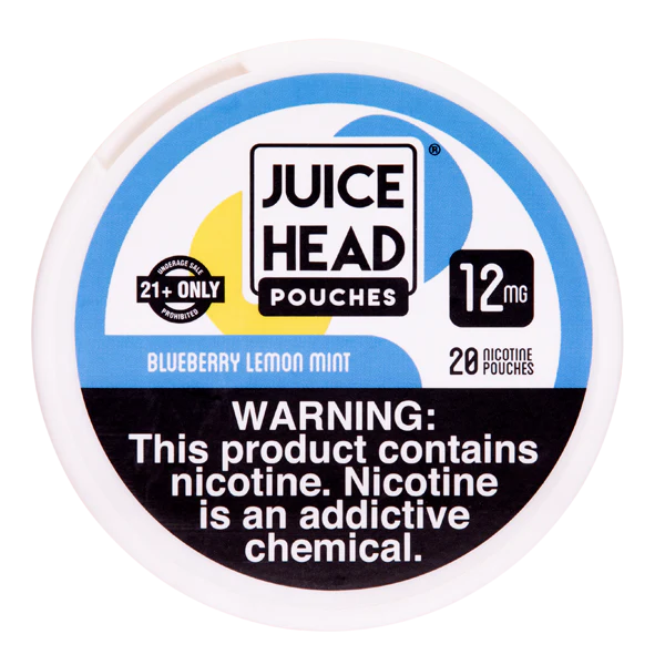 BLUEBERRY LEMON MINT JUICE HEAD POUCHES NICOTINE 6MG