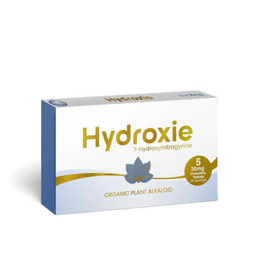 HYDROXIE ORGANIC CHEWABLE KRATOM TABLETS 30mg 7-OH 5 Pack - 10 Servings