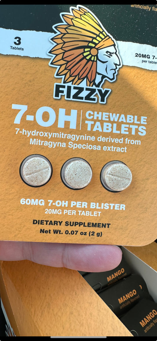 FIZZY 7-0H CHEWABLE TABLETS 20MG PER TABLET