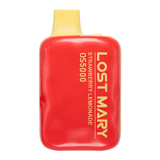 LOST MARY | OS5000 - Disposable Vapes - Singles - 5000 Puffs - Strawberry Lemonade