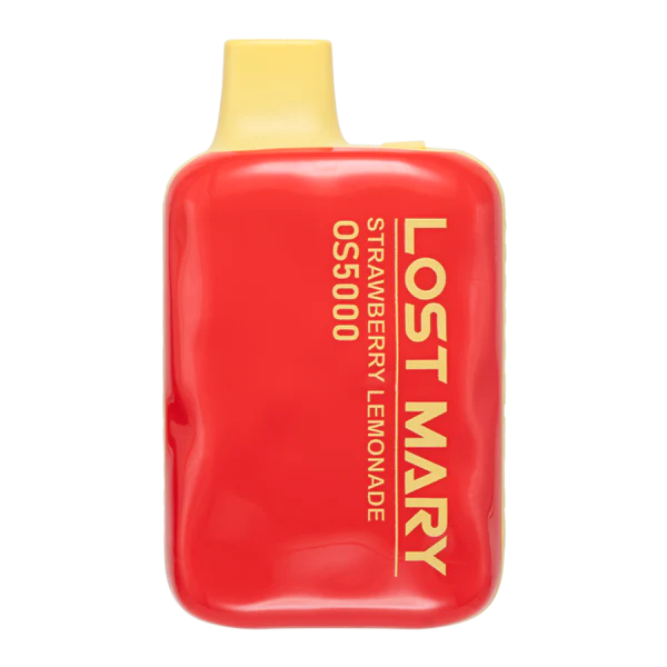 LOST MARY | OS5000 - Disposable Vapes - Singles - 5000 Puffs - Strawberry Lemonade