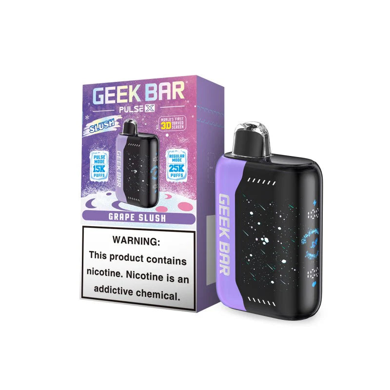 Geek Bar Pulse X 25K Slush Edition Disposable Grape Slush (NEW)