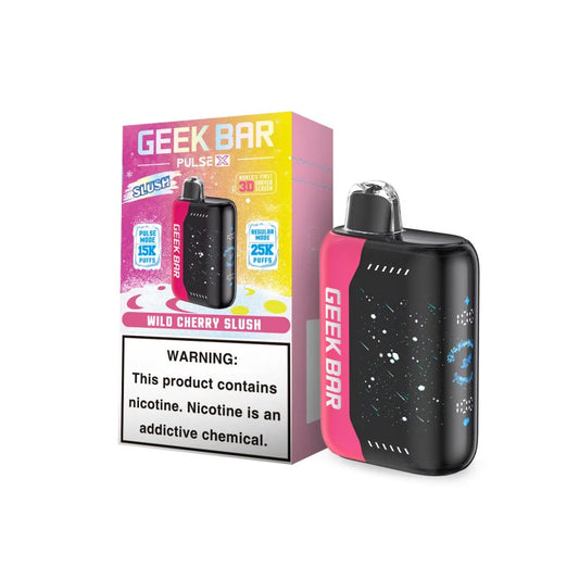 Geek Bar Pulse X 25K Slush Edition Disposable Wild Cherry Slush (NEW)