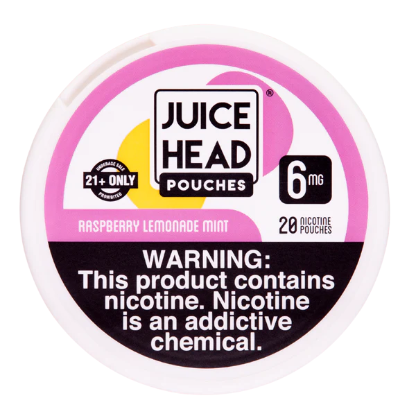 RASPBERRY LEMONADE MINT JUICE HEAD NICOTINE POUCHES 6MG