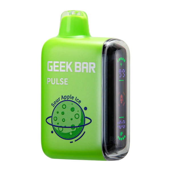 SOUR APPLE ICE GEEK BAR PULSE 15K