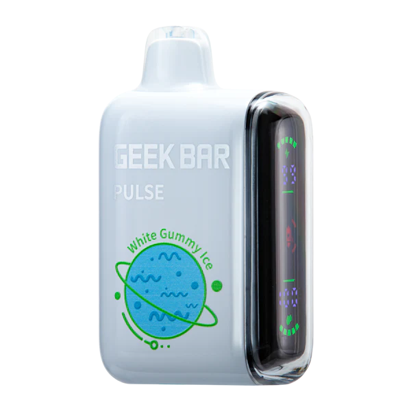 WHITE GUMMY ICE GEEK BAR PULSE 15K