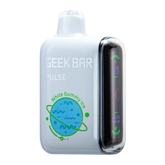 WHITE GUMMY ICE GEEK BAR PULSE 15K