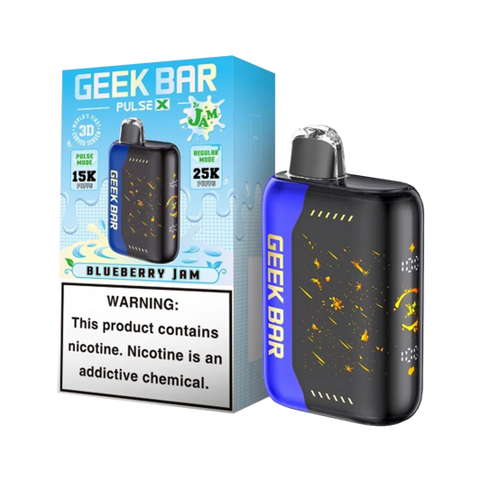 Geek Bar Pulse X JAM Edition Disposable Blueberry Jam