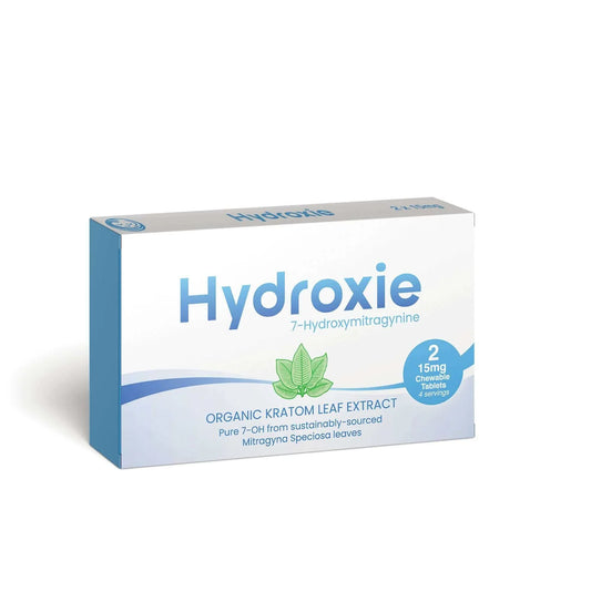 HYDROXIE CHEWABLE KRATOM TABLETS 15mg 7-OH 2 Pack - 4 Servings