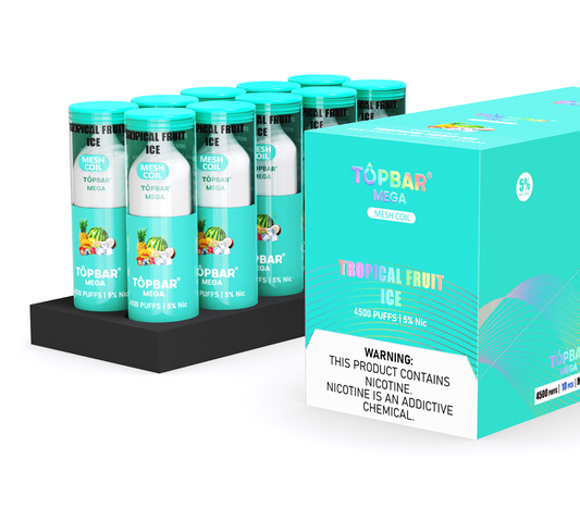 TOPBAR - MEGA - Tropical Fruit Ice - BOX